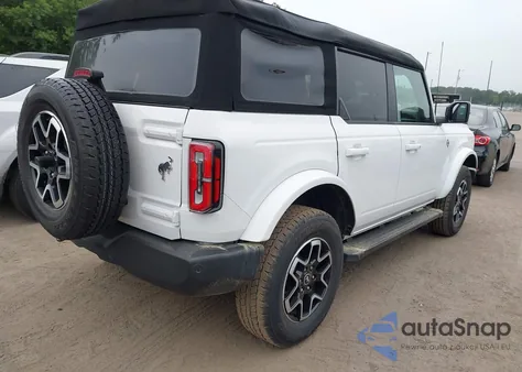 2024 Ford Bronco Outer Banks z USA, uszkodzony, nr VIN 1FMEE8BP6RLA37268